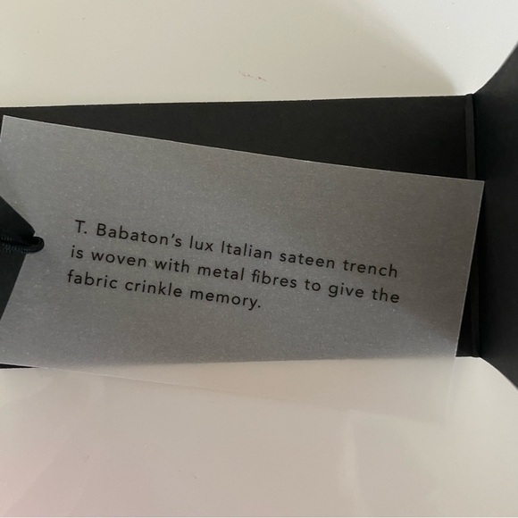 ARITZIA T Babaton tan Trench Coat Jacket Sz XXS Button Closure & Belted - Picture 12 of 14